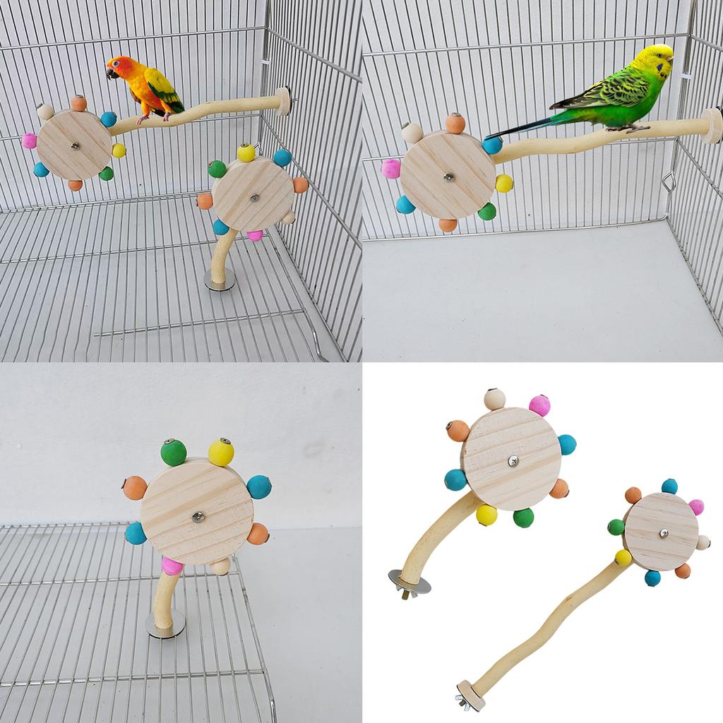 Птичий насест Nature Molar Stand для попугаев Conure Supplies Budgies Grinding Scratchers для маленьких и средних попугаев Toy