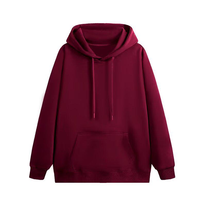 Brushed Fleece Hooded Sweatshirt - 22 Colors, Custom Text & Patterns, Perfect for Uniforms & Group Workwear, Autumn/Winter