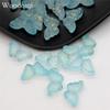 8x15 мм 50 шт. новые красочные стеклянные хрустальные бабочки стеклянные бусины аксессуары DIY серьги кулон ожерелье ювелирные аксессуары