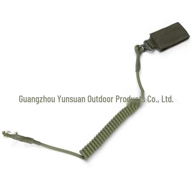 Outdoor Tactical Multi-functional Spring Lanyard