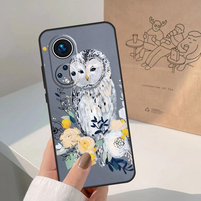 Милый Мультяшный Филин Для Honor Magic 7 Lite 5 6 8 Pro Чехол Для Honor 400 200 90 70 50 X8c X8b X9a X9b X9c X9d Win