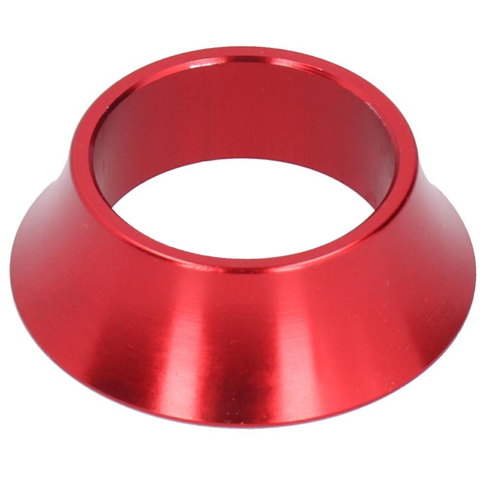 2 Pcs Durable 15mm Bike Taper Washer CNC Tapered Bike Headset Spacer Aluminium Alloy Bicycle Taper Spacers Bike Maintenance