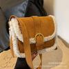 Lamb Wool Bag Women's 2025 New Autumn and Winter Fashion Versatile Crossbody Bag Popular One-shoulder Commuter Bag