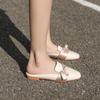 Fashion Bow Women' Shoes Plus Size Women Slippers Sexy Slip On Flat Shoes Casual Muller Street Leisure Slides Casual Shoe Outdoor 2024