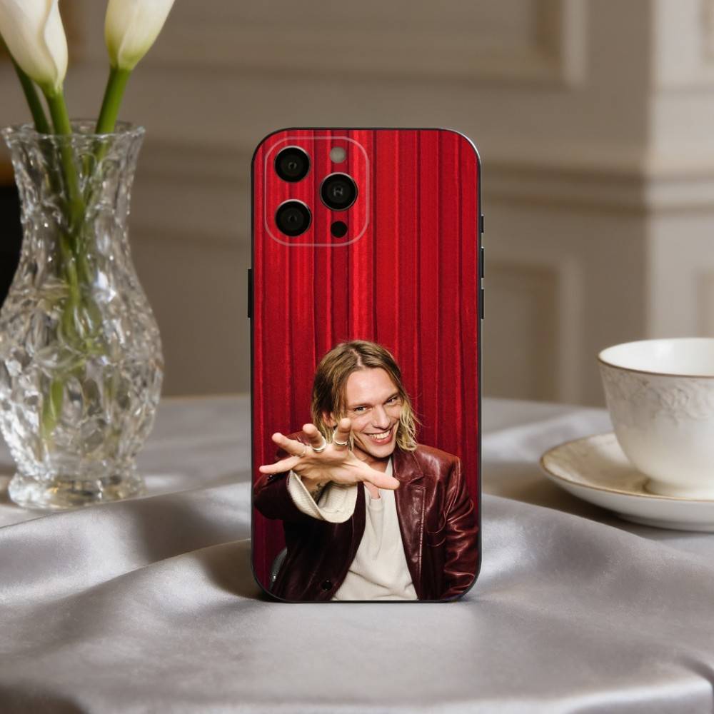 Чехол для телефона Jamie C-Campbell B-Bower для iPhone 17,16,15,14,13,12,11 Plus,Pro Max,XS, Мягкий силиконовый черный чехол