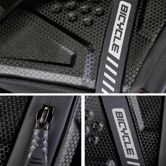 Сумка для седла велосипеда EVA Hard Shell Водонепроницаемая светоотражающая сумка для хранения инструментов под седлом для шоссейного и горного велосипеда Аксессуары для велосипеда