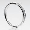 TIFFANY&Co. harmony Ring Pt950Platinum/diamond #3.9(US Size) 2.44g Women Used