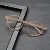 New Fashion Ultralight Soft And Comfortable Round Glasses For Women Retro Anti Blue Light Radiation Protection Glasses