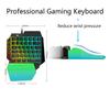 iMICE One-Handed Gaming Keyboard RGB Backlit Portable Mini Gaming Keypad Ergonomic Game Controller for PC PS4 Xbox Gamer