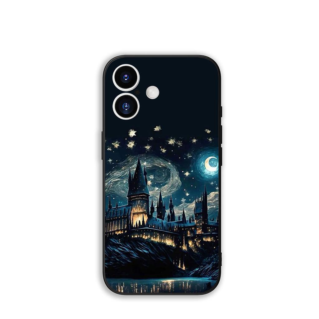 Harries Owl Wand Potters Wallpaper for Samsung Galaxy A36 A17 A26 A07 A35 A54 A53 A13 A33 A34 S8 S9 S20 S21 FE S10 Plus Case