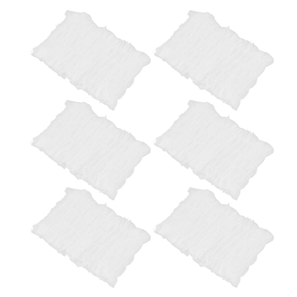 100 шт одноразовая спа-повязка на голову мягкая эластичная нетканая повязка для волос на лице для макияжа ухода за кожей