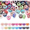 10/20/30 новый европейский стиль смоляной материал бусины цвета AB с большими отверстиями, с интервалом 14x9 мм декоративные бусины, браслеты своими руками