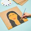 Variety Canvas 6 Piece A4 Size Mdf Boards For Art And Craft, Wood Mdf Sheets For Craft Work, Diy Mdf Cutouts (8 X 10 Mdf