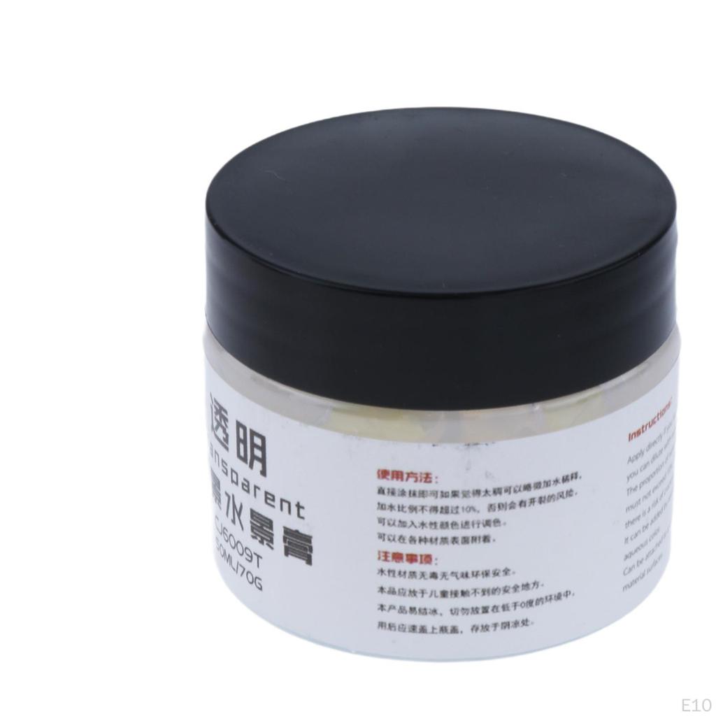 Моделирующая паста для диорам DIY Пейзаж Декорации Портативный Прочный Поделки Легкий Симуляция Воды