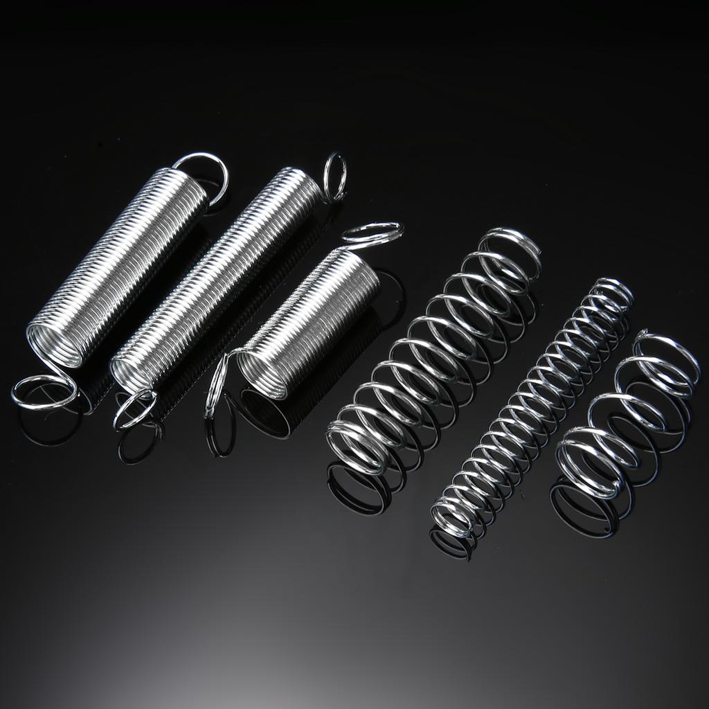 200pcs New 20 Size Compression Spring Tension Galvanized Springs Assortment Kit