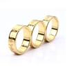 Magic Tricks Magnetic Magic Ring Gold Silver Plate Wizard PK Ring Magician Ring  Close Up