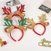 Christmas Day Headbands Reindeer Horn Headbands Christmas Party Decorations Childrens Headwear