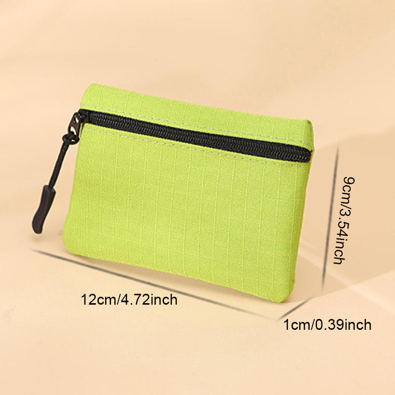 Портативный женский мини-компактный органайзер для монет кошелек на молнии для мелочи кошелек для денег