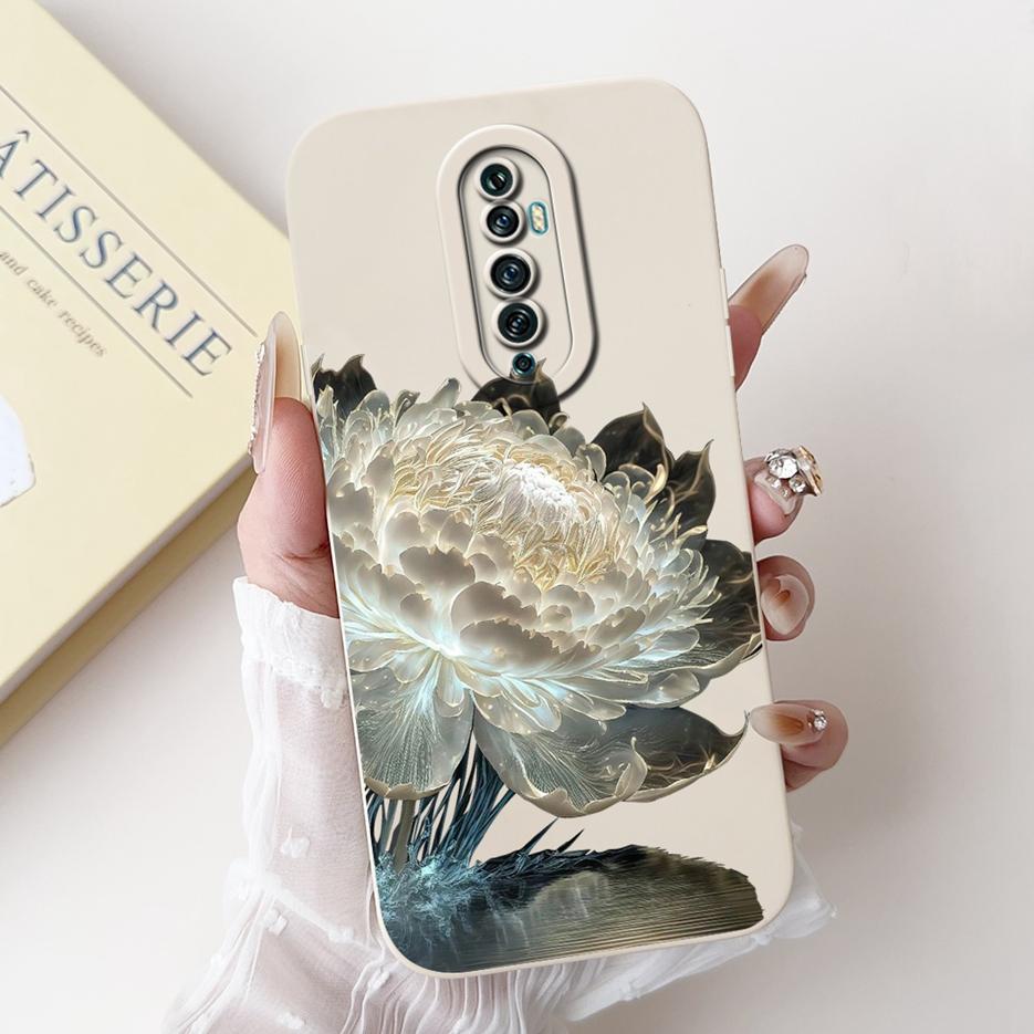 For Oppo Reno2 F Case Reno 2Z Unique Candy Painted Cover Soft Silicone Phone Case For Reno 2 2F Reno2 Z Reno2F Back Cover Bumper