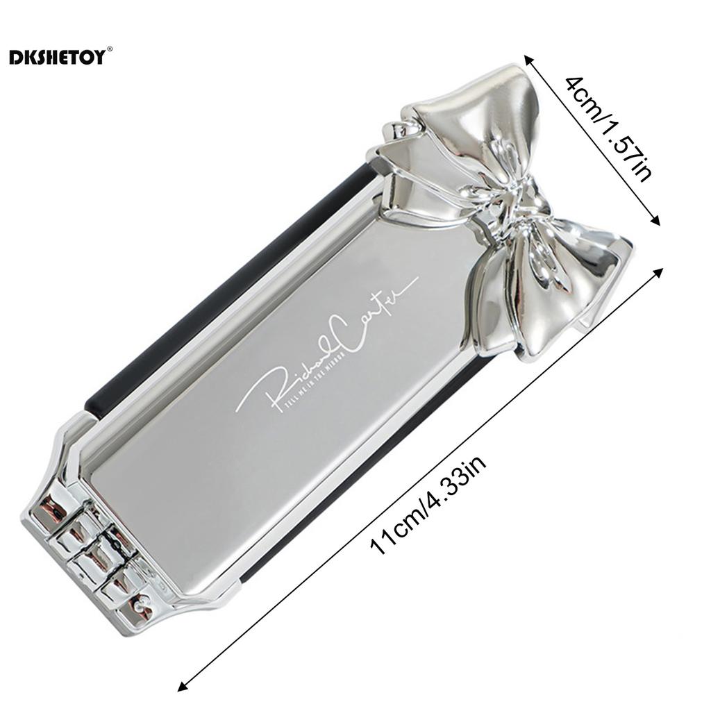Folding Mini Hair Combs with Mirror For Travel hair styling tools Cartoon Hairbrush Head Massage Anti-Static Brushes mirrors