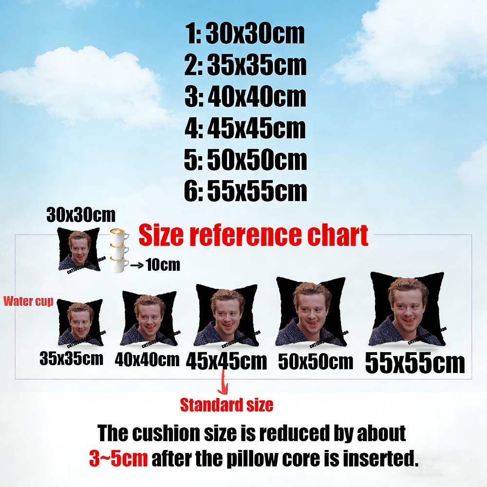 For 45X45Cm 40X40Cm British Actor J-Joseph Quinn Cat Throw Pillow Case Sham Square Car Pillowcase Pad Cushion Cover