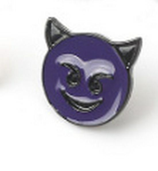 Модная брошь в виде черепа, тыквы и призрака на Хэллоуин