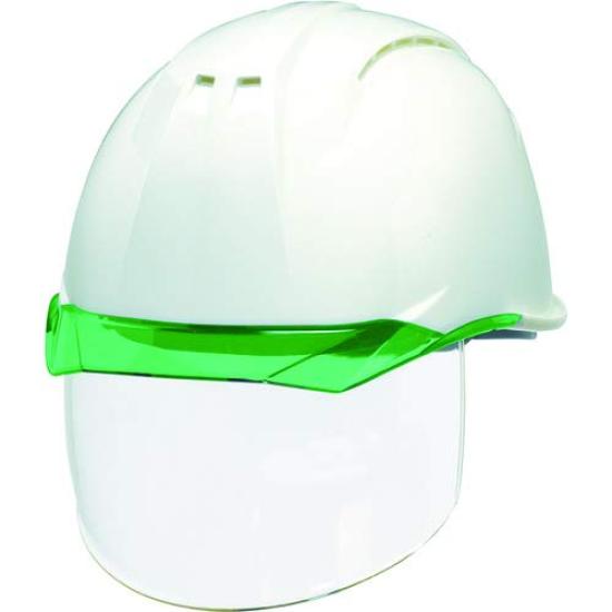 DIC Transparent Visor Helmet Shield KP AP11EVOCSWHA6KPWG (with Surface) AP11EVO-CSW White/Green