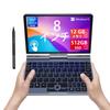 UMPC Портативный компактный ПК с сенсорным экраном HD, Windows 11 Pro и японской клавиатурой 12 ГБ 512 ГБ 2 МП 8-дюймовый 2-в-1 (N100/N150), LPDDR5, M.2 SSD, Wi-Fi 6,