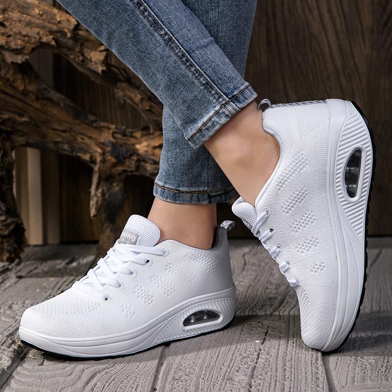 Весенне-осенняя женская обувь на плоской подошве Спортивная обувь Женская мода Уличная обувь для бега Женская повседневная обувь Легкая женская обувь