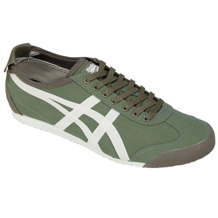 ONITSUKA TIGER Кроссовки унисекс оливково-зеленого цвета Mexico 66 1183A348-300