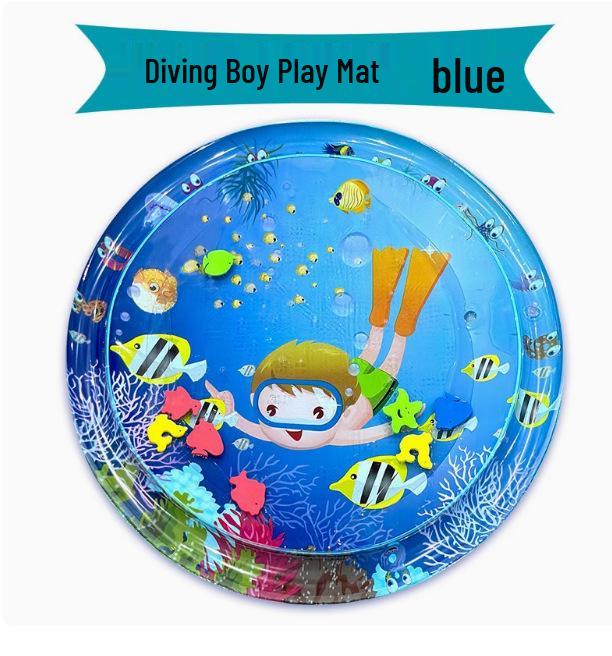 Большая надувная охлаждающая водяная кровать для кошек и собак - Ледяная подушка против царапин