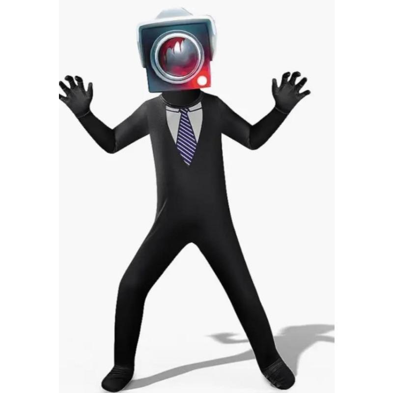 Skbd Колготки-комбинезон Детская игровая одежда Монитор против Туалетного Человека