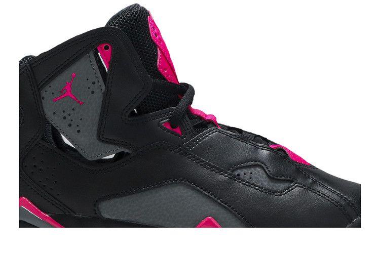 Kids' Sneakers Jordan True Flight Black Dark Grey Deadly Pink (GS) Black/Dark Grey-Deadly Pink