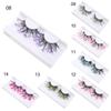 Sequin Glitter Powder Color Luminous Fake Lashes 3D False Eyelashes Nude Makeup Makeup Supplies