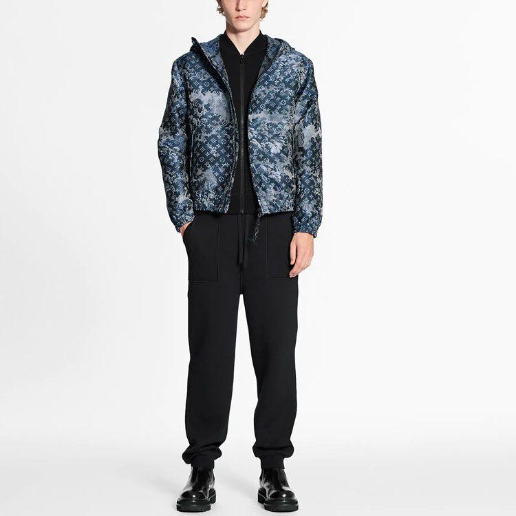 Louis Vuitton Куртка мужская синяя 1A8HIF