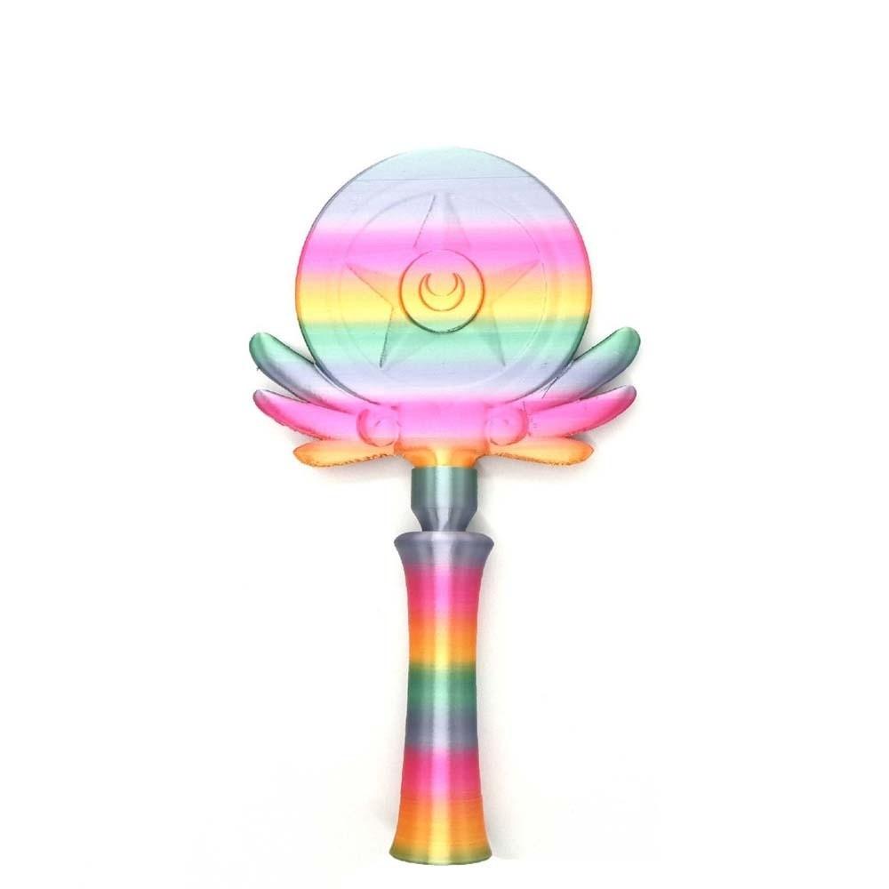 Creative 3D Printed Wand Tap To Pay Detachable Portable Contactless Payment Sleeve Funny Lightweight Moon Magic Wand Holder