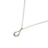 Б/у Tiffany & Co. Колье Tiffany Open Teardrop из серебра 925 пробы