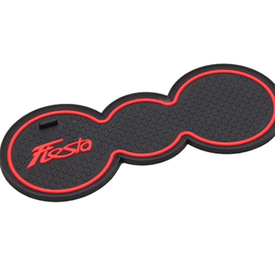 7 шт. автомобильные внутренние двери, ворота, слот, пылезащитный коврик, коврики для чашек для Ford Fiesta 09-14