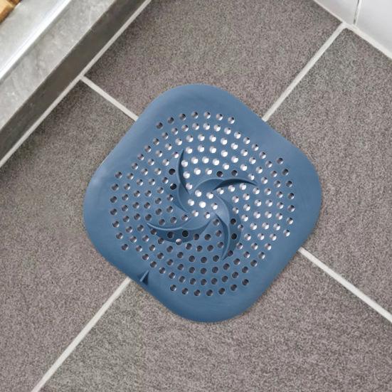Силиконовый слив для душа, ловушка для волос, прочная защита для сливной крышки для ванной комнаты, кухни, прачечной, легкая очистка, нескользящий дизайн, аксессуары для душа