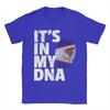 Unisexs TShirt Its in My DNA American Samoa Flag Samoan Amazing Cotton Tees Short Sleeve T Shirt O Neck Clothing Gift Idea