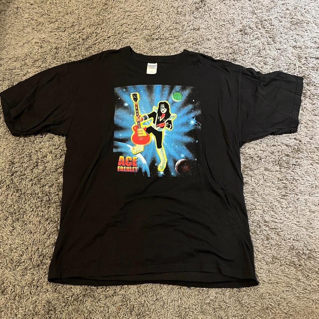 2002 Ace Frehley Birthday Bash band tee All Size S-5XL