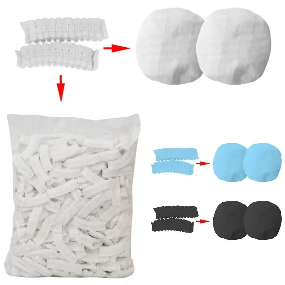 100 шт./пакет Влагозащитные чехлы для микрофона Одноразовые защитные колпачки для микрофона Новый чехол для наушников