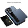 Ударопрочный тяжелый жесткий чехол с отделением для карт для iPhone 16 Pro Max 15 Pro Max 14 Pro Max