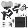 FeiyuTech SCORP 2 Complete Pack Camera Stabilizer with ARRI Rosette Carbon Fiber Extension Expansion and Storage FY07420 DSLR/Mirrorless Gimbal/Camera