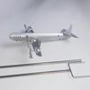 Надграничный Металлический Самолет-Ветряк SuperFortress Наружное Украшение