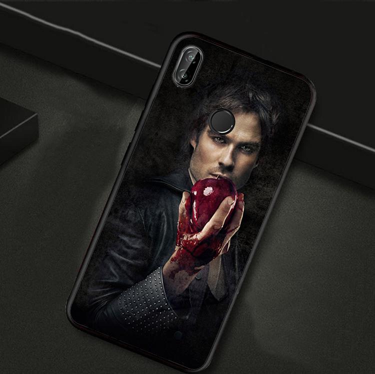 Чехол Damon Salvatore для Huawei Nova 11i 12i 12s 8i 9 10 SE Y60 Y61 Y70 Y90 Y72 Y73 Y91 P60 Pro P40 P30 Lite