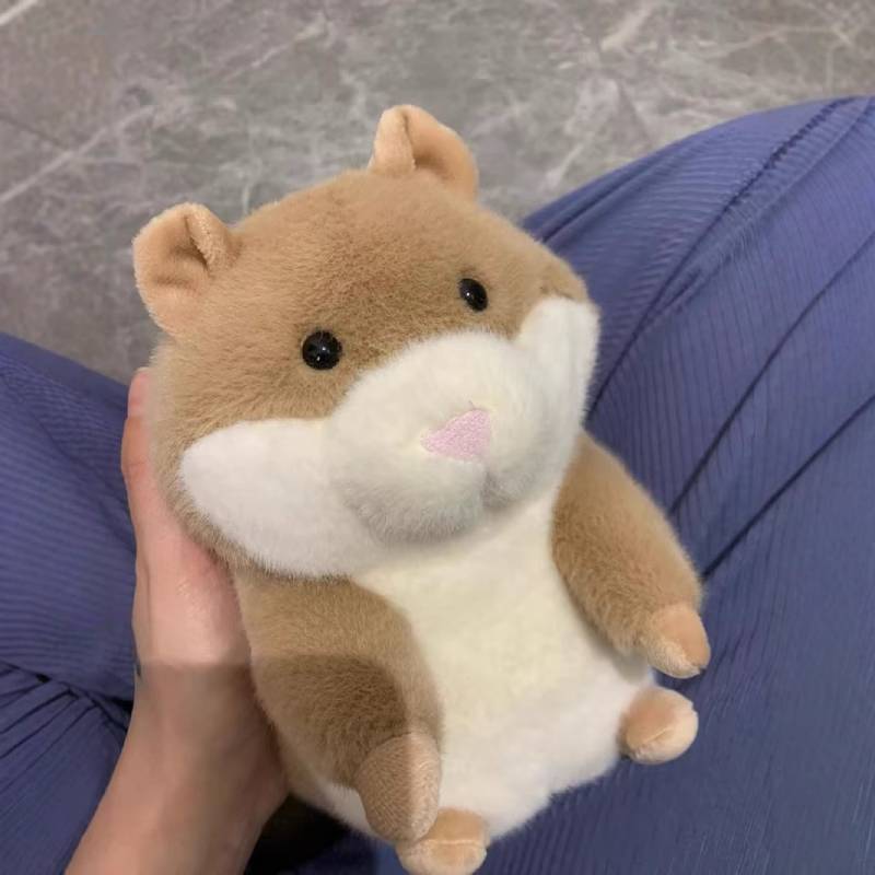 Plush Hamster Toy For Soft Animal Doll Gift For Children