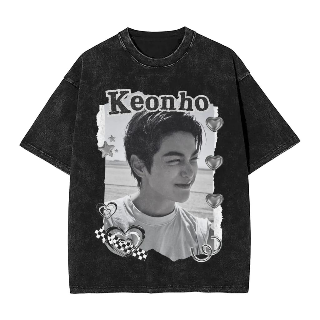 2026 Kpop Мальчиковая Группа Cortis James Выстиранные Футболки Уличная Одежда Винтажные Футболки Футболка Мужчины Женщины Хлопок Харадзюку Графический Принт