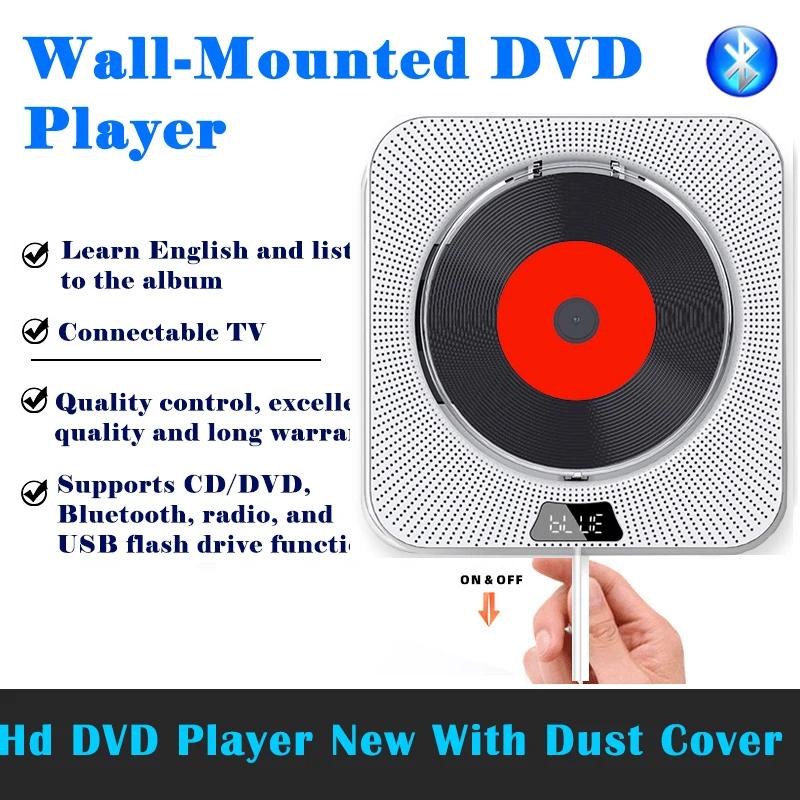 Wall-mounted DVD Player Sounds With Bluetooth DVD Player HDMI Remote Control CD Learner DVD/CD Player Audio FM Radio