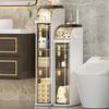 Toilet Storage Cabinet 2/3/4 Layers Bathroom Drawer Closestool Crevice Rack Ultra Narrow Kitchen Organizer Rack Shelves